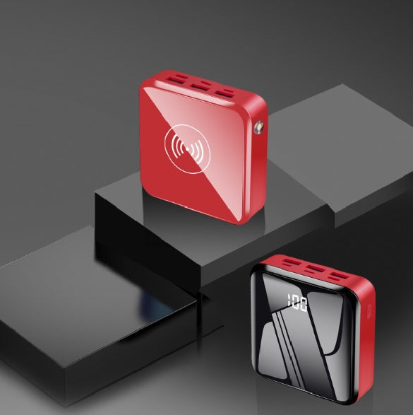 20000mAh Wireless & USB Power Bank with 3 Ports