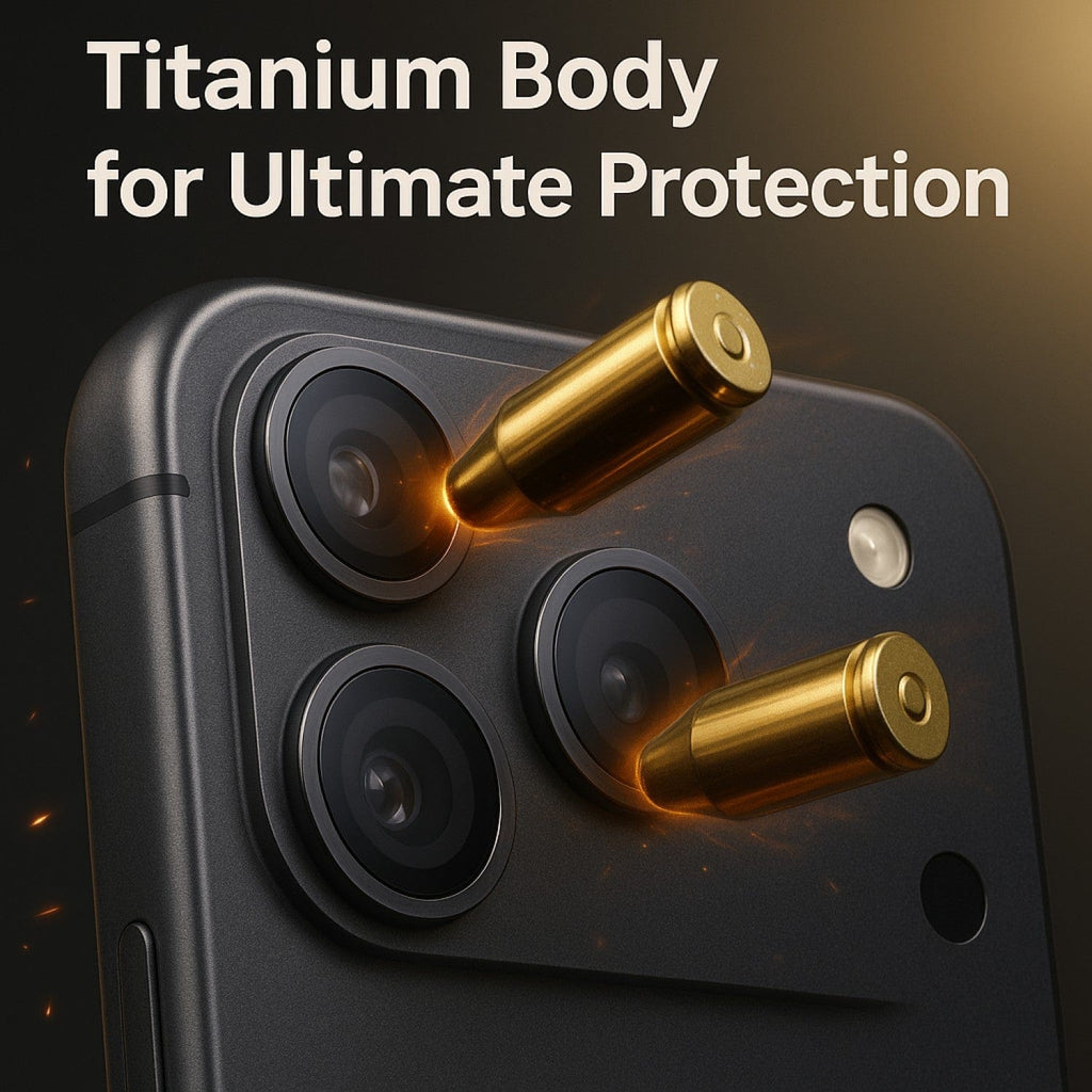 iPhone 17 Pro / 17 Pro Max Camera Protector - Eagle Eye, Titanium Glass (2-Pack) | ZeroDamage