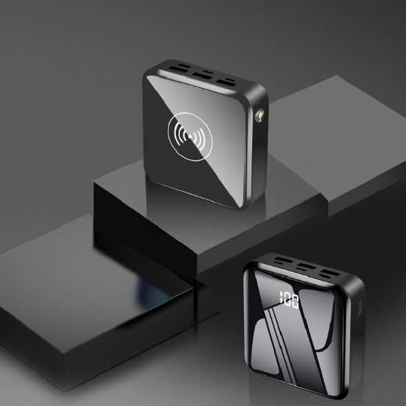 20000mAh Wireless & USB Power Bank with 3 Ports
