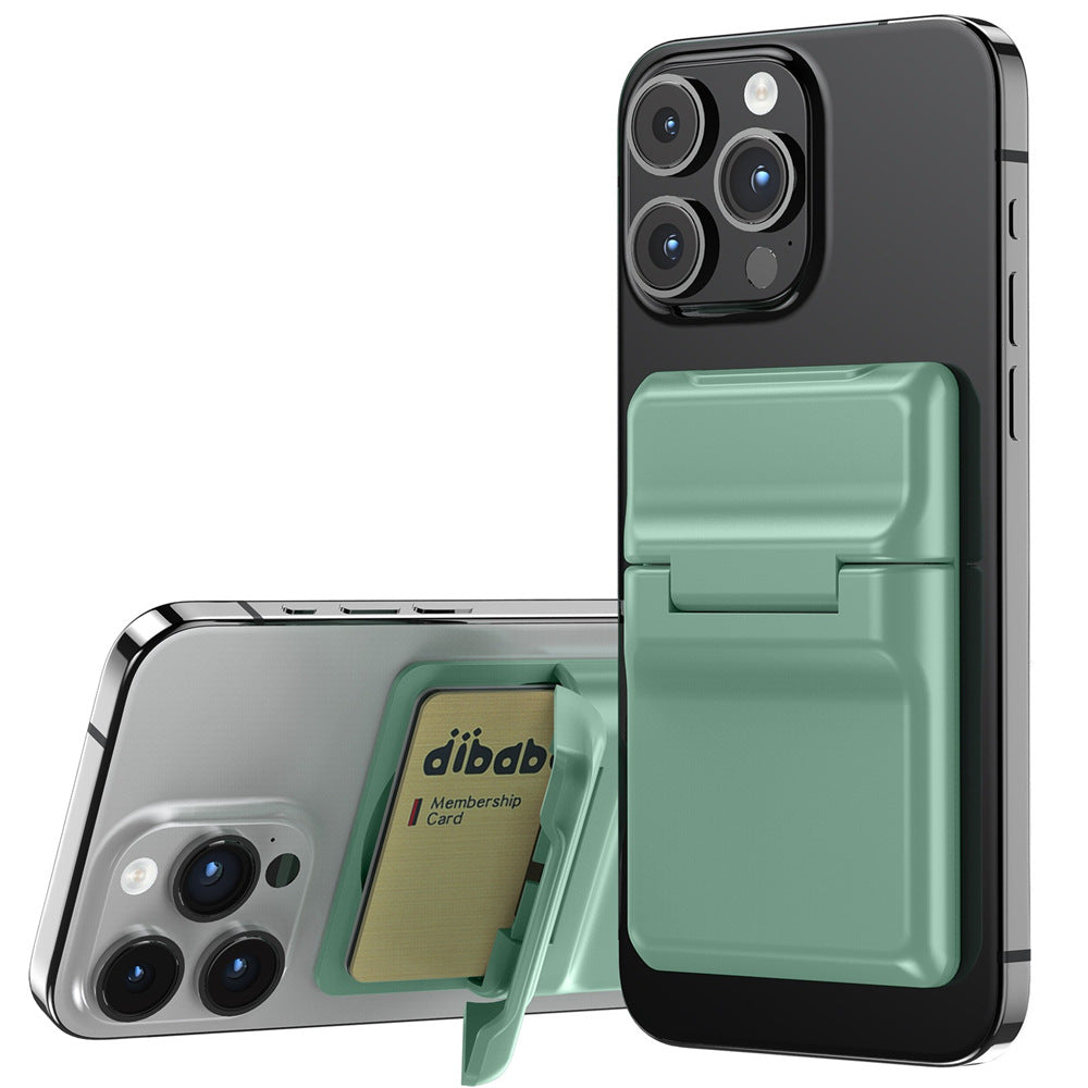 MagSafe Wallet for iPhone - Heavy Duty MIL-STD Snap-On Phone Magnetic Wallet and Phone Card Holder - Detachable and Slim Hard Case for iPhone 17 Pro Max /16 Pro Max/15/14/13/12 Series