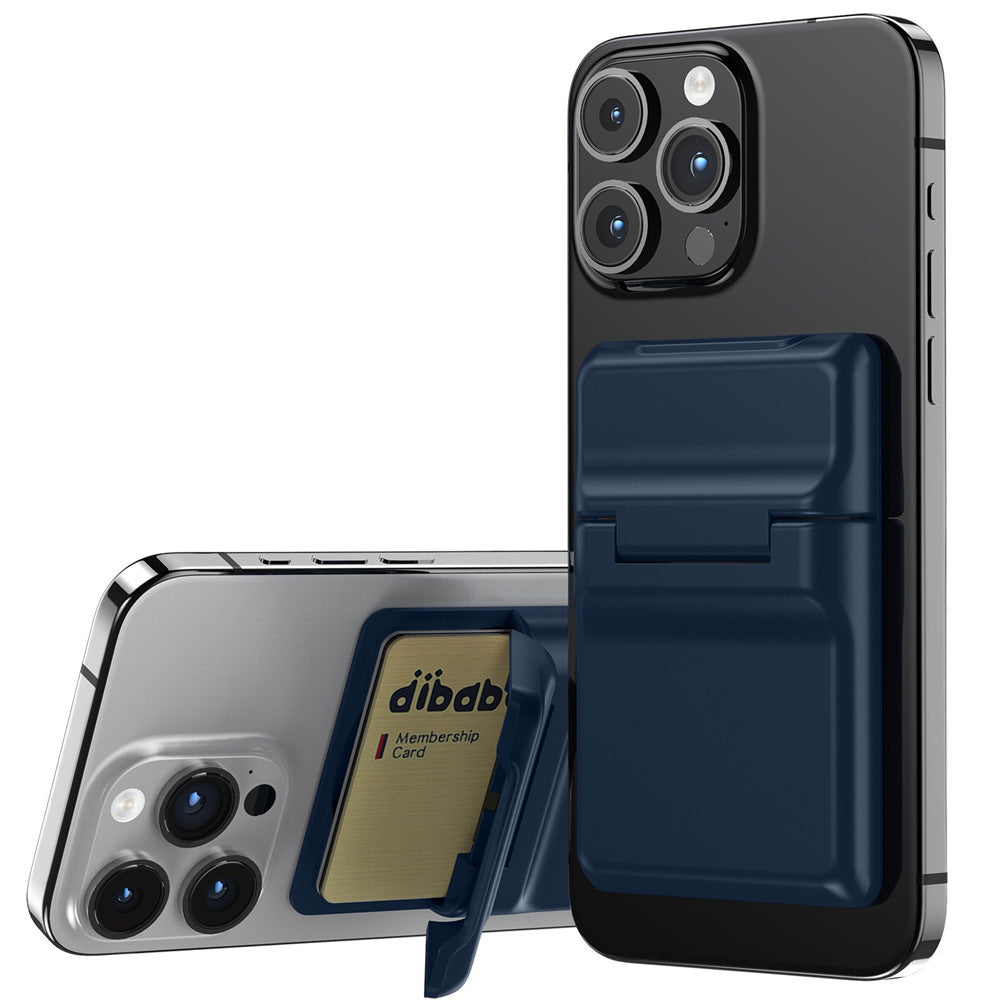MagSafe Wallet for iPhone - Heavy Duty MIL-STD Snap-On Phone Magnetic Wallet and Phone Card Holder - Detachable and Slim Hard Case for iPhone 17 Pro Max /16 Pro Max/15/14/13/12 Series